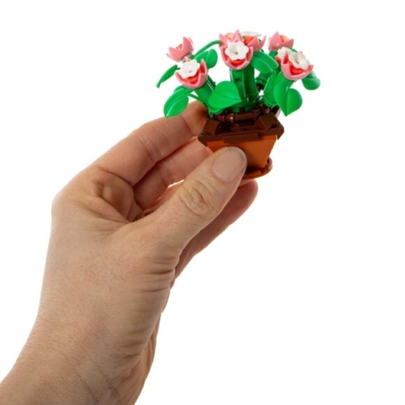 Block Tech Succulents Block Set Stonecrop NWT Building Activity Faux Plant Decor - Picture 6 of 6